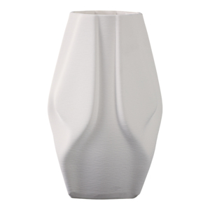Vaso moderno in porcellana 3D con motivi geometrici per soggiorno, pezzo decorativo per l'arredamento della casa - Product Image 3