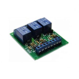 Placa de Relés de 3 Vías JK56-3 con Optoacoplador, Módulo de Contacto Seco Normalmente Abierto y Normalmente Cerrado - Product Image 1
