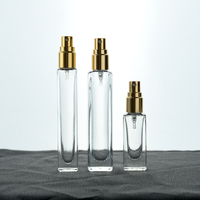 Mini flacon de parfum en verre rechargeable portable 5ml 10ml 15ml Atomiseur de parfum format voyage