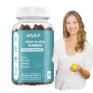 ผักผลไม้เสริมแร่ธาตุเหนียวสนับสนุนระดับพลังงานผลไม้ประจำวัน gummies ผักเพื่อสุขภาพ - Product Image 1