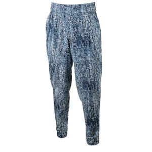 Pantalon Harem Taille Haute pour Homme en Coton Spandex Tricoté, Décontracté, à Motifs Bleus, avec Taille Élastique, Idéal pour l'Automne - Product Image 1