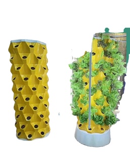 Tour d'<span class=keywords><strong>ananas</strong></span> hydroponique : Nouvelle culture hors-sol épaissie, design minimaliste, support de serre, application OEM utilisée - Product Image 1