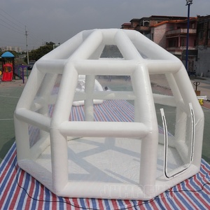 5m de diámetro aire apretado 0 burbuja cúpula <span class=keywords><strong>2021</strong></span> nuevo transparente 0 tienda aire sellado Marco de tubo de tienda - Product Image 3