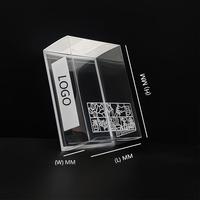 Boîtes d'emballage transparentes en plastique PP/PVC/PET personnalisées pour le café et le thé