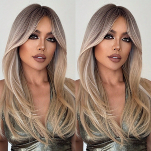 13x4 13x3 sóng tự nhiên tổng hợp tóc glueless HD Swiss ren phía trước Tóc Giả mỗi nhổ HD ren glueless tổng hợp tóc giả - Product Image 6