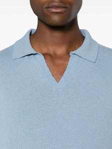 เสื้อยืดคอโปโลแขนสั้นสำหรับผู้ชาย, เสื้อคอตตอนระบายอากาศ - Product Image 4