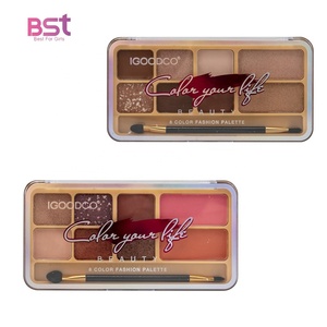 Set trucco da palcoscenico per bambini Kit cosmetico 8 colori tavolozza trucco ombretto per bambini Kit trucco lavabile per le ragazze Make Up - Product Image 2