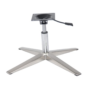 Cuatro pies de hierro cepillado ajustable ocio sofá silla patas Base - Product Image 1