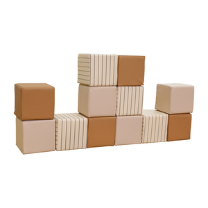 Hot Bán Chất Lượng Cao Trong Nhà PVC Da Xây Dựng Xếp Chồng Khối Mềm Tùy Chỉnh Thể Thao Giải Trí Đồ Chơi Cho Daycare Túi - Product Image 6