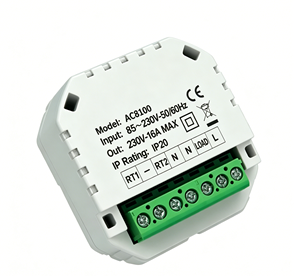 Telin AC 8100 WiFi estándar, 16A, sensor de temperatura externo - Product Image 3
