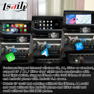Pantalla Android CP AA de 10,25 pulgadas para Lexus ES ES350 ES300h ES250 2013-2017 con navegación GPS inalámbrica Auto de Lsailt - Product Image 5