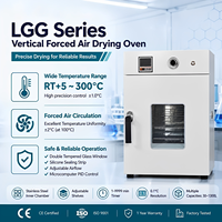 Four de séchage numérique PID WEIAI 30L en acier inoxydable RT+5~300 ℃   Four de laboratoire pour l'essai d'humidité des échantillons cosmétiques, alimentaires et de sol, avec séchage de verrerie