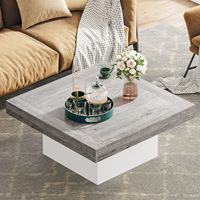 Table basse de style Wabi-sabi, personnalisée, luxe léger, premium, nordique, carrée, pour salon, meubles de maison