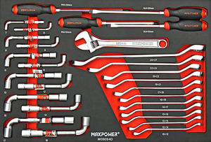 Outil multifonctionnel MAXPOWER, véhicule, ensemble d'outils en métal pour l'automobile, 368 pièces, avec chariot à outils, clé - Product Image 4