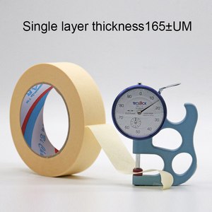 Tùy chỉnh màu sắc cao cấp thấp tack Ô Tô sơn <span class=keywords><strong>Masking</strong></span> <span class=keywords><strong>Tape</strong></span> công suất cao giấy đóng gói băng với logo cho xe sơn - Product Image 5