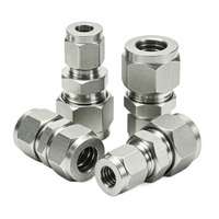 Raccord de compression réducteur en acier inoxydable 316 robuste pour le traitement chimique