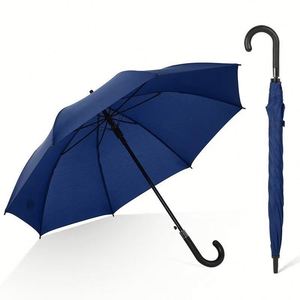 Manufacturer Wholesale Golf <b>Umbrella</b> Custom Logo Windproof Straight <b>Large</b> Rain Outdoor Business Promotional Gift - Product Image 3