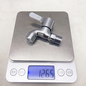 ก๊อกน้ำล้างจานทองแดง Tenglida ขนาดทางเข้า 12 มม. ทางออก 20 มม. ป้องกันน้ำกระเด็น หัวก๊อกสำหรับอ่างล้างจาน ติดตั้งง่าย - Product Image 1