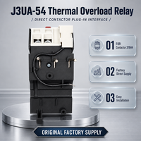Relais de surcharge thermique CNJUHO J3UA54, interrupteur miniature scellé, protection de moteur basse puissance, 660V AC, contacts en cuivre, bornes à vis