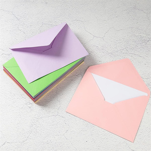ซองของขวัญ18*13ซม. หลากสีสันกระดาษธรรมดาสำหรับการเชิญวันเกิดจบการศึกษาการ์ดอวยพร - Product Image 3