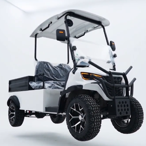 Voiturette de golf électrique 2 places 72V avec bac de chargement et châssis en acier - Product Image 6