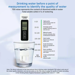 Tragbarer digitaler Wasser tester <span class=keywords><strong>TDS</strong></span> EC Meter für den Wasserhärte-Test des Wasser reinigers - Product Image 4