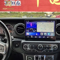 Radio para Auto Estilo Tesla con Android 13 para Jeep Wrangler JL 2018-2022, Reproductor Multimedia, Carplay Inalámbrico, 4G
