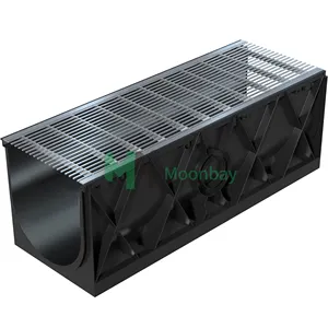 Flexible Channel Drain Outdoor High Quality Plastic Drain Channel Water Channel Drain