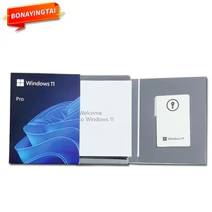 Caja de venta al por menor con USB para Windows 11 Pro, paquete FPP en idioma inglés, 12 meses de garantía, envío gratis por DHL