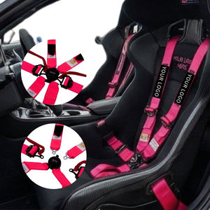 TBRACING ULTRA-D OEM ODM Cinturón de Seguridad de Carreras de 6 Puntos de 2 Pulgadas FIA 8853-2016 con Ajustadores Ultraligeros Patentados en Taiwán - Product Image 1