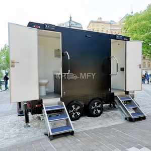 Venta de Baños Portátiles de Lujo de Fabricantes Chinos 2025, Remolque de Baños para Bodas y Eventos - Product Image 6