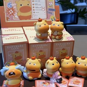 Capybara Dudu, Popular, Lindo, Moderno, Ecológico, Edición de Colección, Caja Ciega de Plástico, Diario de Picnic, Decoración Pequeña para Escritorio de Oficina - Product Image 1