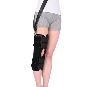 Attelle de genou légère, courte, en trois parties, pour adultes et enfants ; attelle de fixation externe rotulienne. - Product Image 1