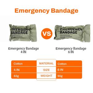 OEM Chine Bandage <span class=keywords><strong>israélien</strong></span> élastique de sauvetage de haute qualité <span class=keywords><strong>pansement</strong></span> médical d'urgence 4 6 pouces Bandage <span class=keywords><strong>israélien</strong></span> de traumatologie - Product Image 2