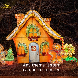 Arte colorido linterna TEMA DE Halloween linterna al aire libre impermeable calabaza linterna Decoración - Product Image 3