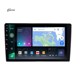 car media player touch screen android Radio 10.1'' Touch Screen Double Din carplay for 2011 town and country with sim card