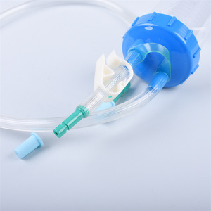 Dispositivo de Drenaje de Presión Negativa Desechable Médico de 200 ml, Descompresión Gastrointestinal, Succión Manual con Tubo - Product Image 3