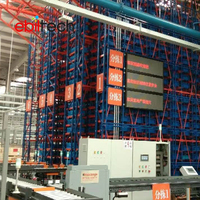 Grue empilable de stockage automatique, en acier inoxydable, pour entrepôt