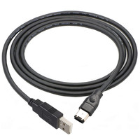 Pour imprimante caméra Scanner 1.8m 3m 4.5m Firewire IEEE 1394 6 broches mâle vers USB 2.0 un adaptateur mâle convertisseur câble cordon