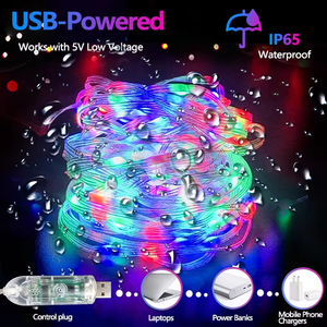 5V USB RGB LED Strip Light 5050 30Leds Voice Control Music Sync Smart <b>TV</b> Backlight Flexible Strip Lights - Product Image 3