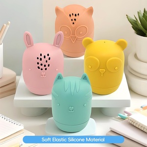 Eco Friendly Soft Silicone Kids <b>Shower</b> Toys Animal Cartoon Squeeze Sound Bathing <b>Set</b> for Baby Toddler <b>Bath</b> Fun - Product Image 2