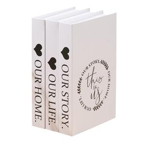 Livres décoratifs, faux livres, boîtes à livres, décoration intérieure, présentoir pour café, salle d'exposition, accessoires de photographie, modèles de livres, boîte à livres pliable - Product Image 5