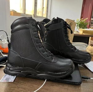 รองเท้าบูทป่า TSB601 ขนาด 8 นิ้ว สำหรับเจ้าหน้าที่รักษาความปลอดภัยมาเลเซีย - Product Image 1