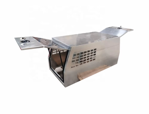 Caja <span class=keywords><strong>de</strong></span> <span class=keywords><strong>Transporte</strong></span> para Perros <span class=keywords><strong>de</strong></span> Aluminio Personalizada para Camioneta con Asa <span class=keywords><strong>de</strong></span> Cola <span class=keywords><strong>de</strong></span> Ballena, Cierre y Ventana - Product Image 4