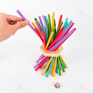 Juguete Educativo de Madera 3D, Tablero de Colores para Jugar y Aprender Matemáticas, para Edades de 5 a 7 Años, con 51-100 Piezas, Ideal para el Aula, el Hogar, Fiestas y Bares - Product Image 3