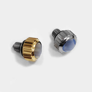 Corona de reloj de 7 mm de acero inoxidable compatible con relojes GMT SUB <span class=keywords><strong>116610</strong></span> 116710 114060 124060 126610. Accesorios para Cajas de Reloj, Repuestos de Posventa - Product Image 5