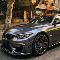 Pour BMW M4 F82 2021 – Kit de 4 canards de pare-chocs avant en fibre de carbone – Vente directe usine pour BMW M4 – Ailerons avant