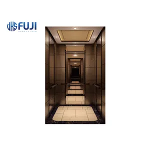 VKS FUJI house use safety low noise passenger elevator ascensor lift Certification CE/ISO9001/EAC Villa elevator hot sale