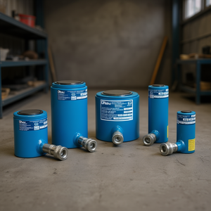Cilindros Hidráulicos de Acción Simple Ttake, Línea de Uso General, Color Azul, Grado Industrial - Product Image 3