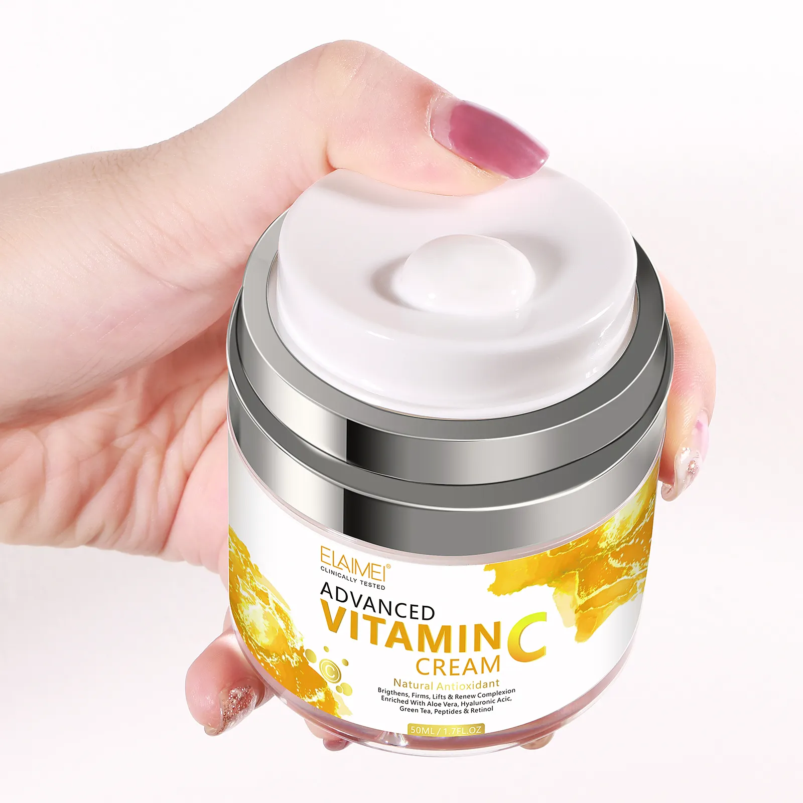 ELAIMEI Wholesale Hot Sale Moisturizing Anti Aging Anti-Wrinkle Whitening Brightening Vitamin C Face Cream for Body